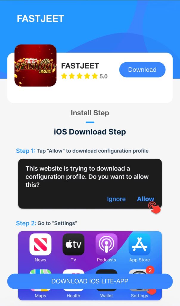 fastjeet game